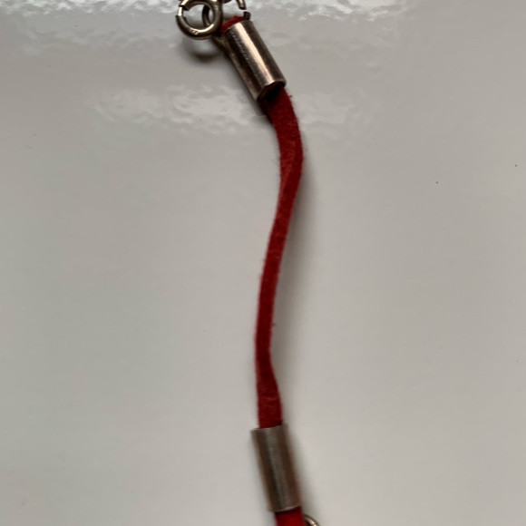 Artisan blown glass + suede bracelet - Picture 4 of 8